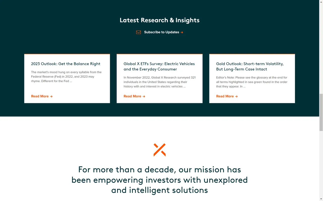 Global X ETF screenshot 3