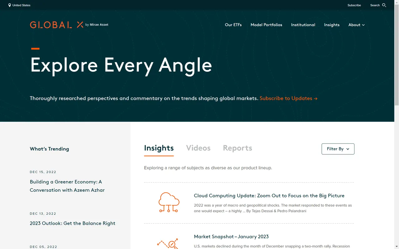 Global X ETF screenshot 8