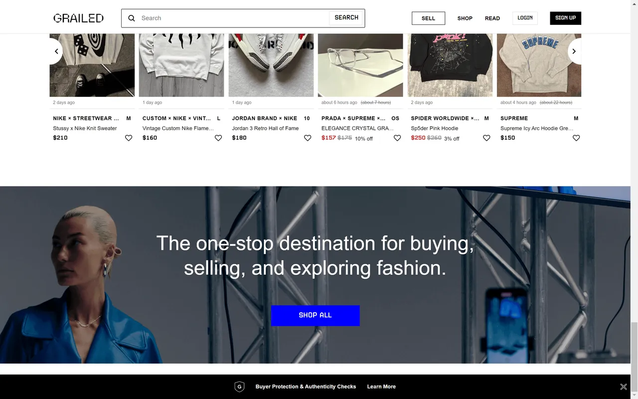 Grailed screenshot 6