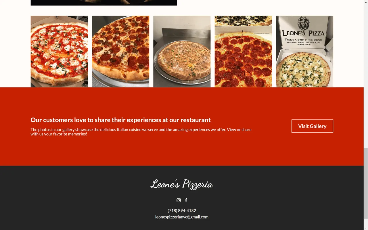 Leones Pizzeria screenshot 2