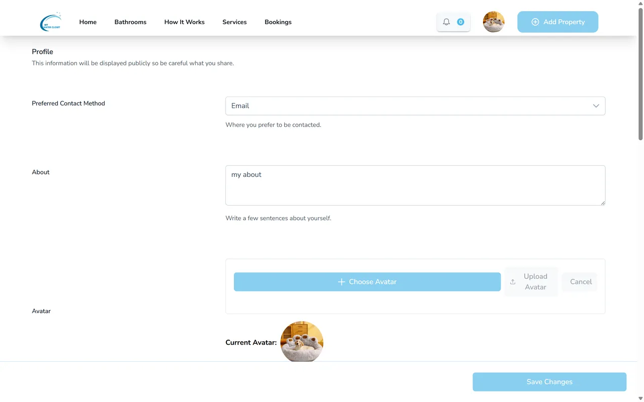 MyWaterCloset screenshot 6
